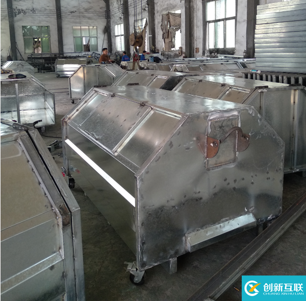 環(huán)衛(wèi)勾臂垃圾箱|3方勾臂式垃圾箱價格|勾臂車?yán)渖a(chǎn)廠家