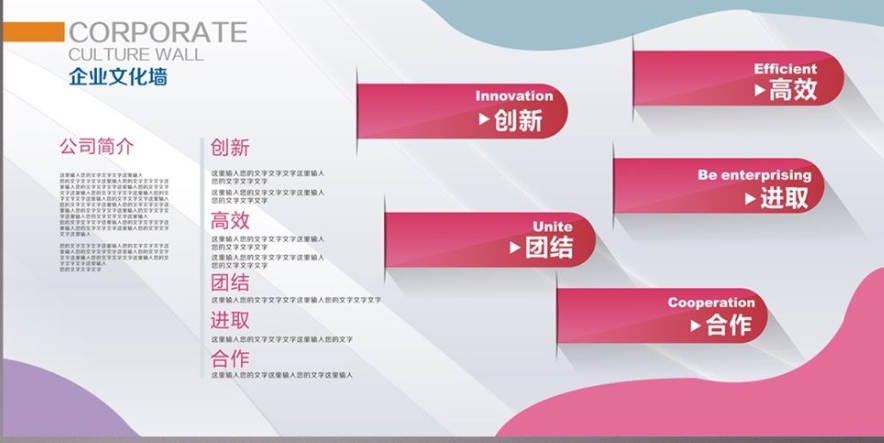 企業(yè)文化墻設計