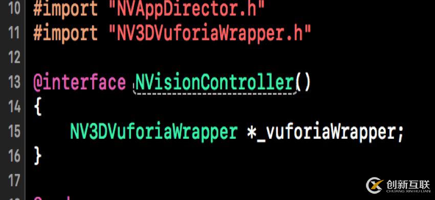 NVisionXR_iOS教程二 —— 創(chuàng)建控制器和Vuforia對象