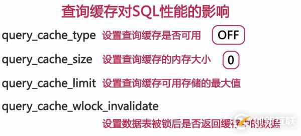影響MySQL數(shù)據(jù)庫(kù)性能主要有哪些因素