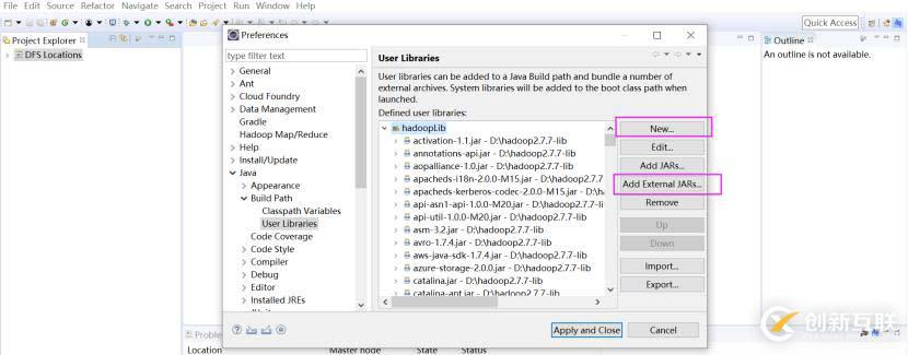 Eclipse集成hadoop插件開(kāi)發(fā)環(huán)境