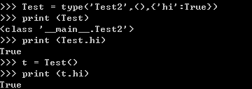 怎么在Python中使用type關鍵字創(chuàng)建類