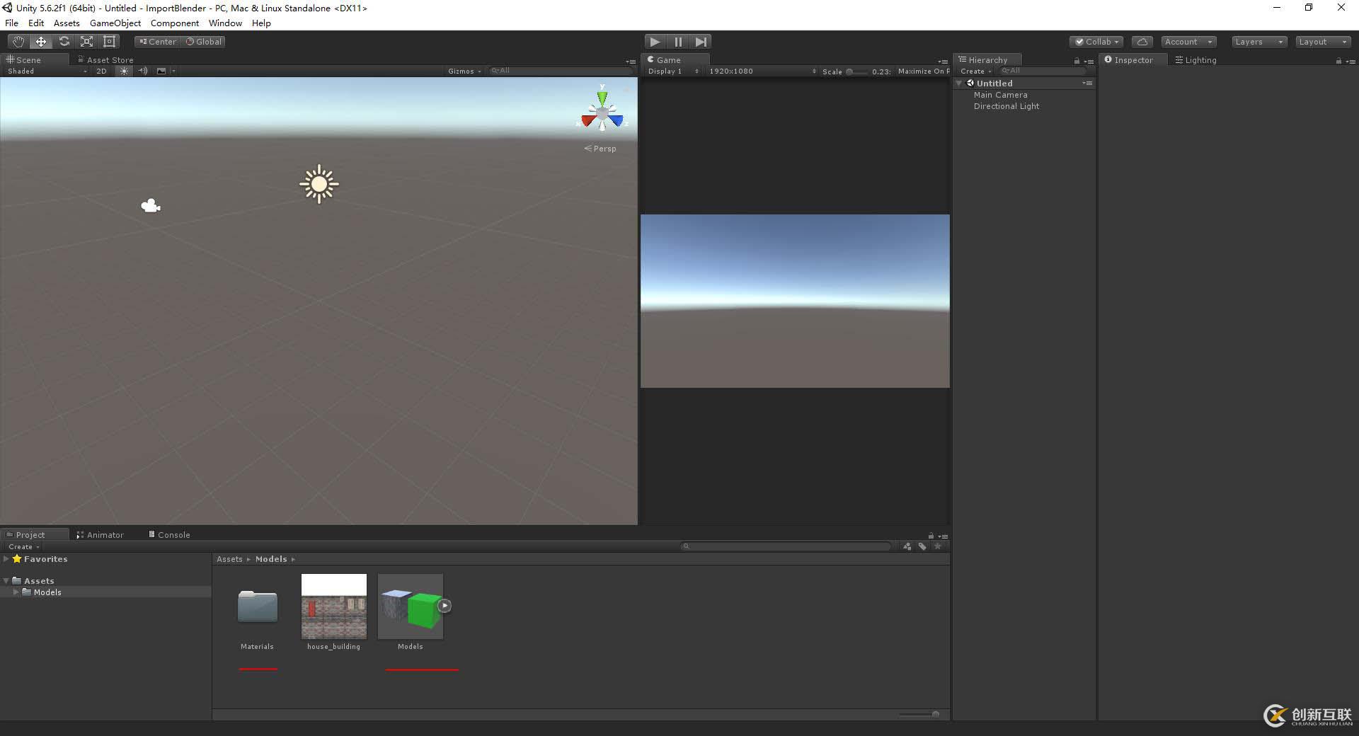 blender 帶貼圖與顏色材質(zhì)的模型，導入到Unity中