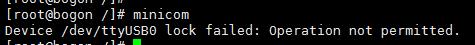 Linux服務(wù)器簡單設(shè)置minicom