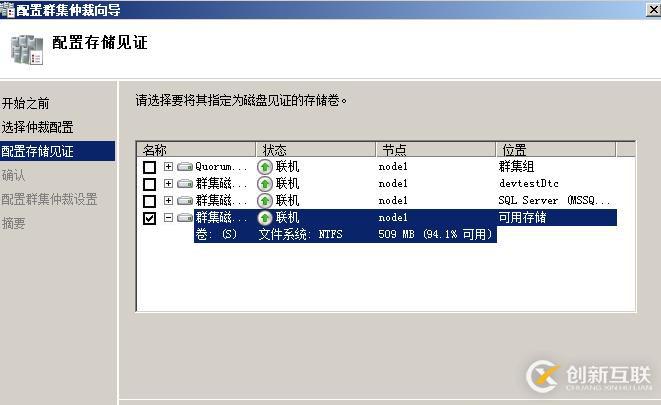 WSFC SQL應(yīng)用磁盤(pán)陣列替換