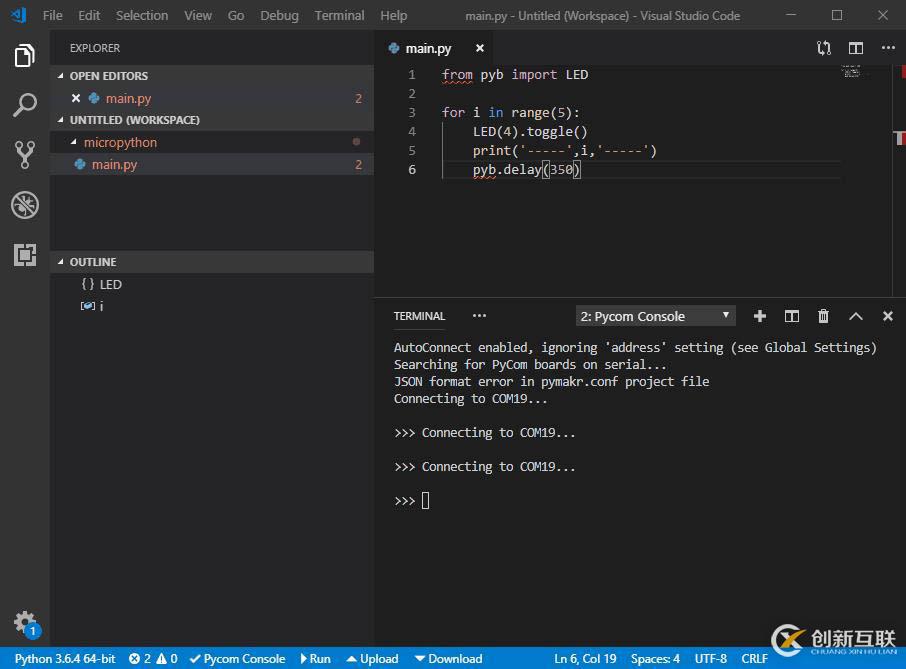 使用Visual Studio Code進(jìn)行MicroPython編程