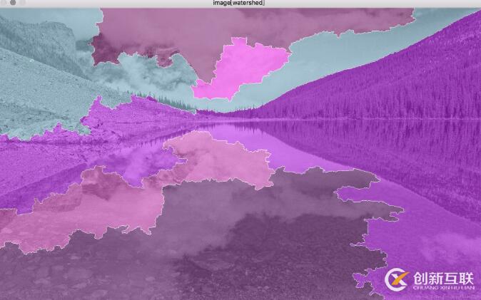 Opencv如何實(shí)現(xiàn)分水嶺算法