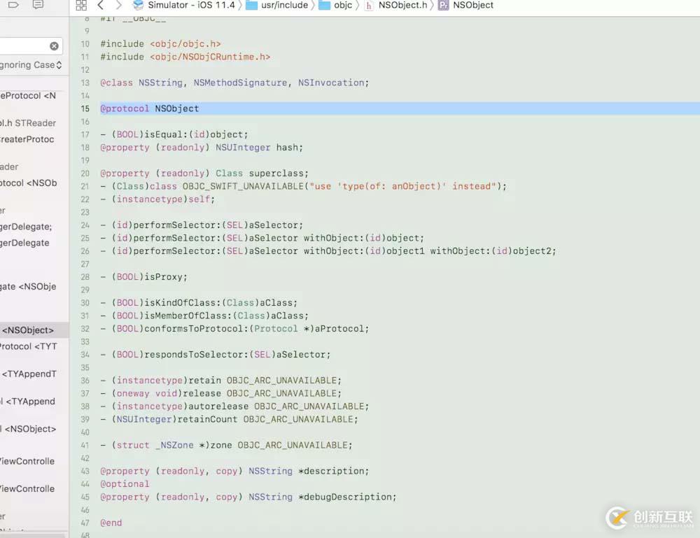 iOS中NSObject的兩種含義:類和協(xié)議詳解