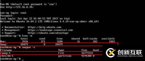 13.EVE-NG內(nèi)存不夠？教您擴(kuò)大虛擬內(nèi)存！