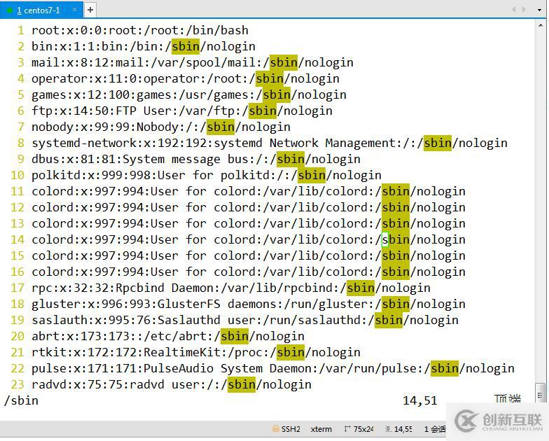 VI編輯器（vim）