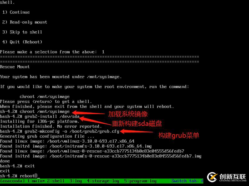 Linux/Centos7系統(tǒng)管理之引導(dǎo)過(guò)程與服務(wù)控制