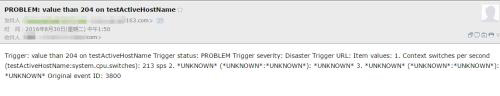zabbix3.0的郵件報警詳細(xì)配置+交換機(jī)流量監(jiān)控報警