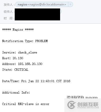 nagios監(jiān)控mysql主從，并且郵件告警！