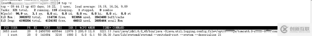 linux下tomcat占用cpu過高問題排查