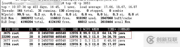 linux下tomcat占用cpu過高問題排查