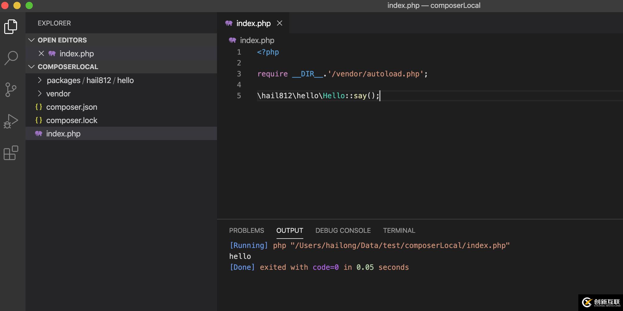 composer require怎么加載本地?cái)U(kuò)展包
