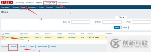 CentOS7.3yum安裝zabbix3.2