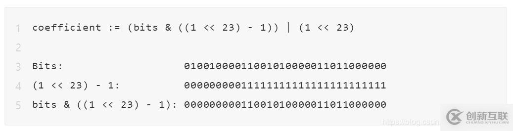 Go語言浮點(diǎn)數(shù)的存儲方式