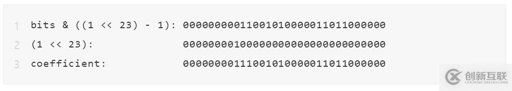 Go語言浮點(diǎn)數(shù)的存儲方式