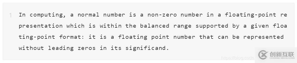 Go語言浮點(diǎn)數(shù)的存儲方式