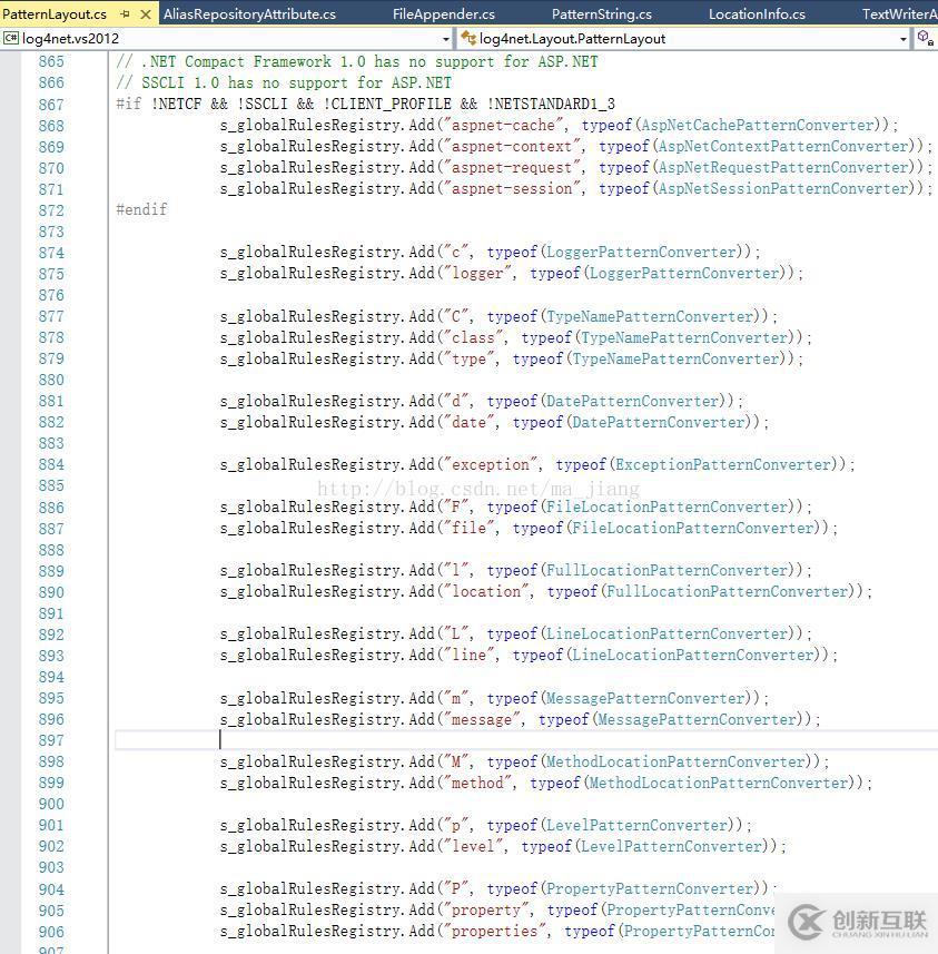 c#中l(wèi)og4Net高性能寫入和CSV格式的示例分析