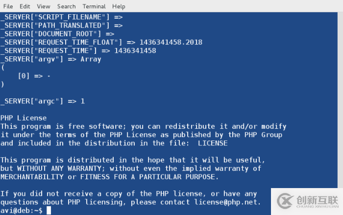 怎么在Linux命令行中運行PHP腳本
