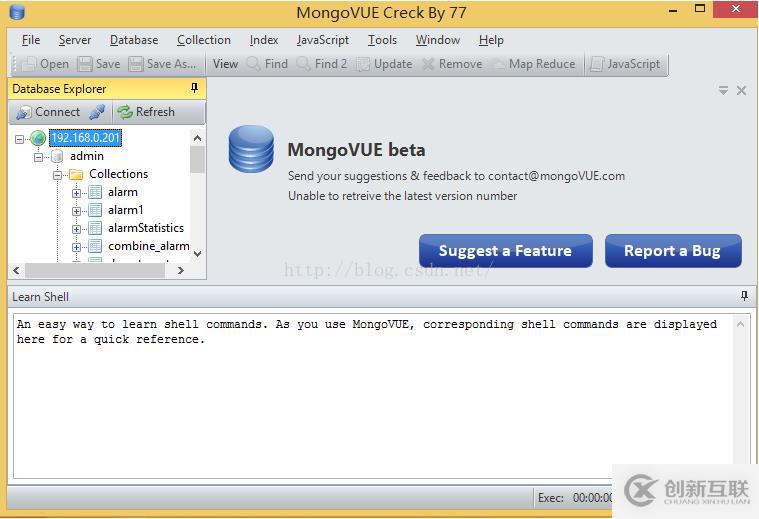 MongoVUE對(duì)MongoDB的基本操作