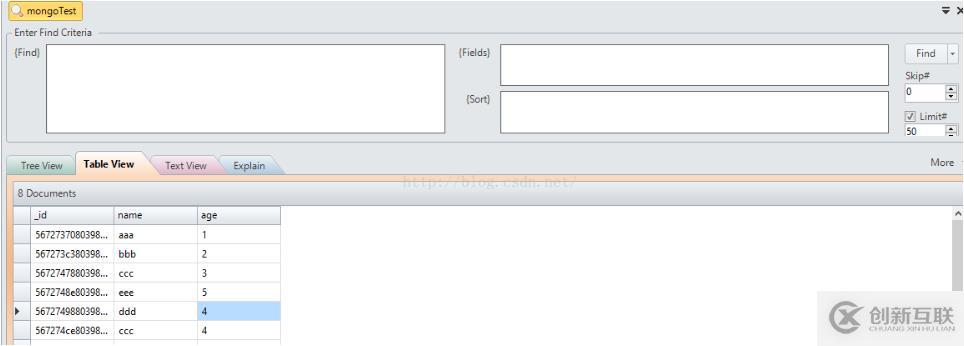 MongoVUE對(duì)MongoDB的基本操作