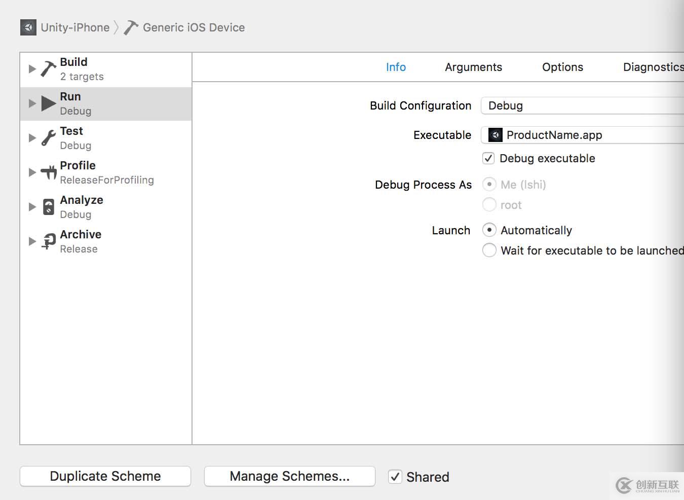 淺談Unity中IOS Build Settings選項的作用