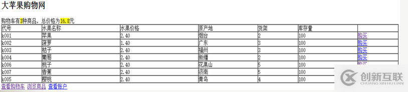使用php實現(xiàn)購物車功能的示例分析