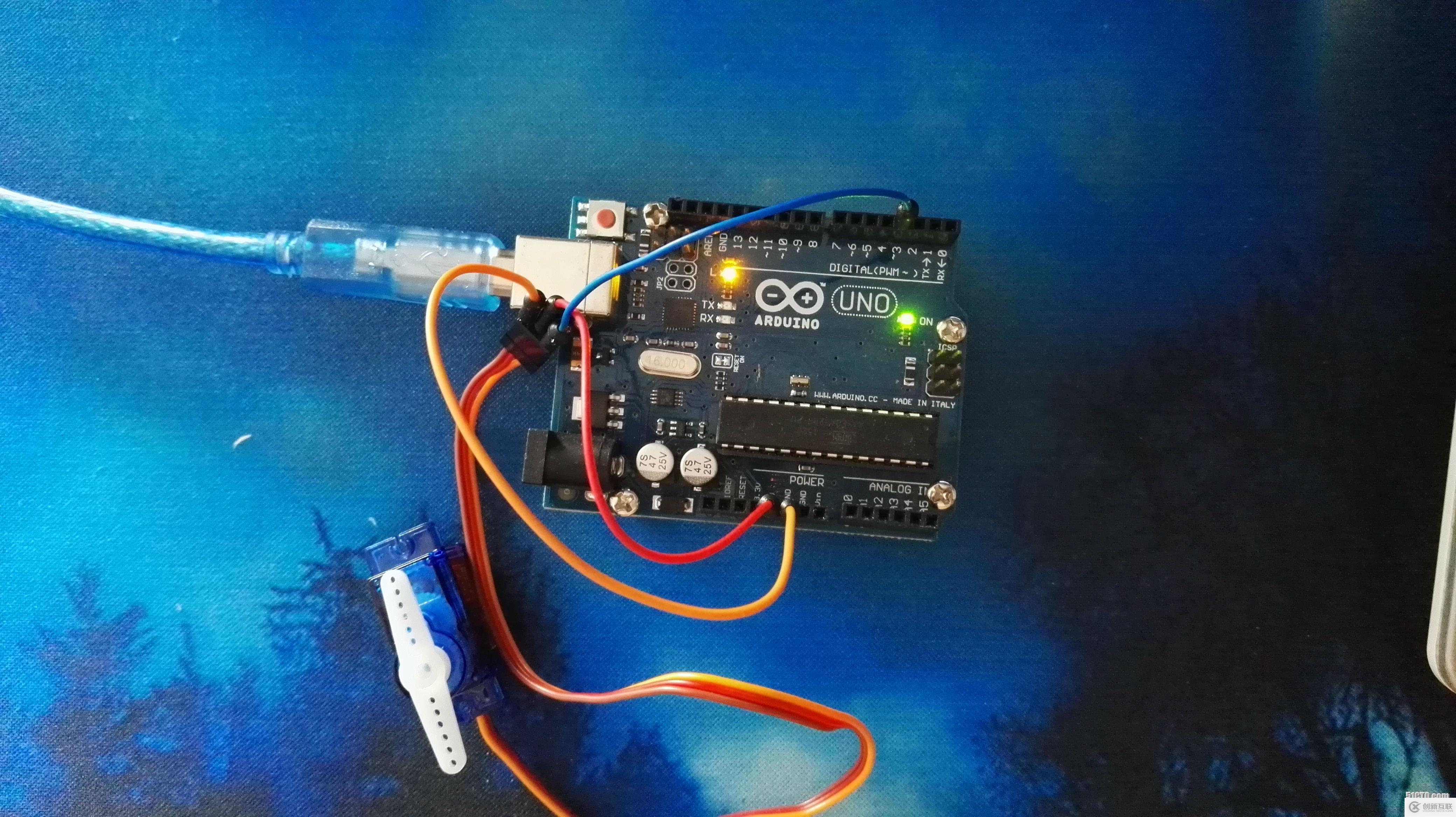 C#串口控制舵機、arduino源碼 及C#源碼及界面