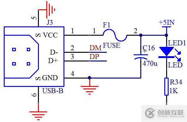 單片機上的發(fā)光二極管(LED燈)