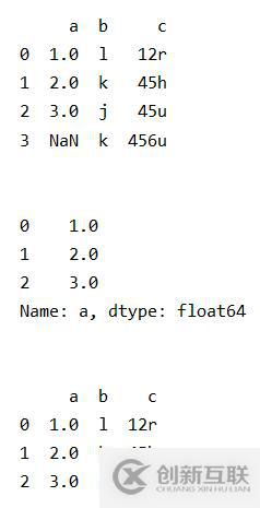 dropna()和notnull()函數(shù)怎么在python中使用