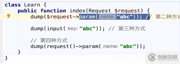 thinkphp6中怎樣獲取api請(qǐng)求地址中的參數(shù)