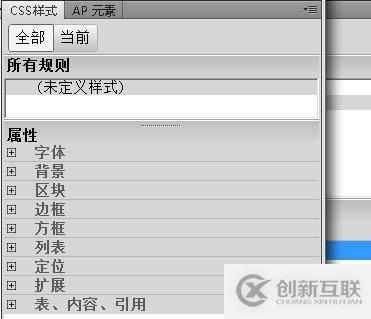 dreamweaver cs5創(chuàng)建CSS規(guī)則的方法