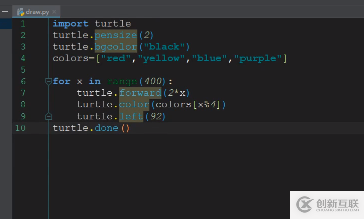 python中turtle庫如何使用