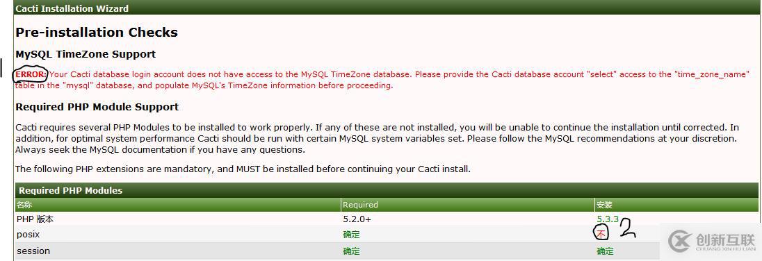 基于LAMP的cacti安裝和配置&&問題處理(一)