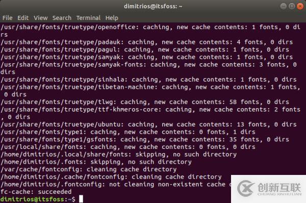 如何在Ubuntu 的發(fā)行版上安裝微軟TrueType字體