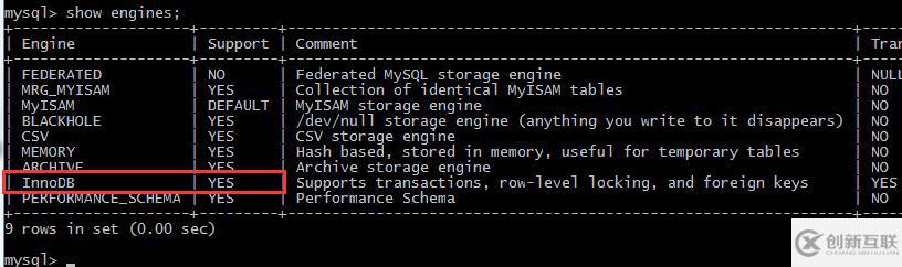 解決mysql執(zhí)行sql文件報(bào)錯(cuò)Error: Unknown storage engine‘InnoDB的問題
