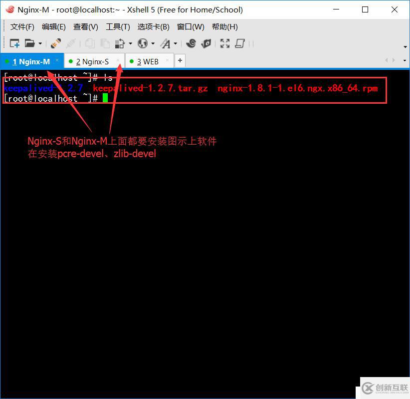 Nginx+keepalived(部分配置)