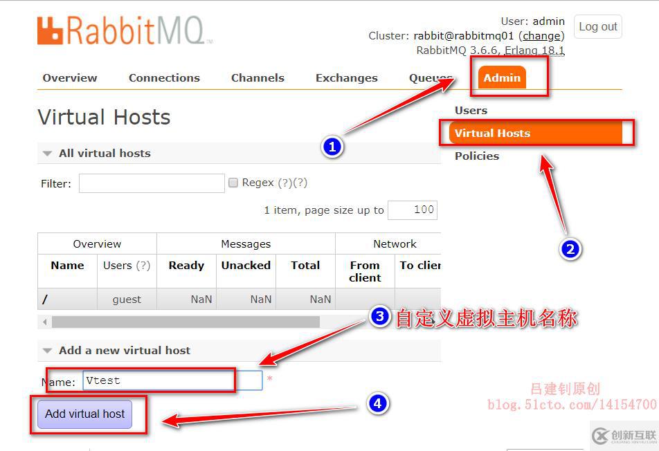 Rabbitmq群集部署