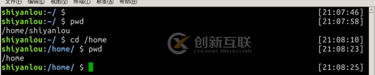 linux如何使用命令返回上一級(jí)目錄