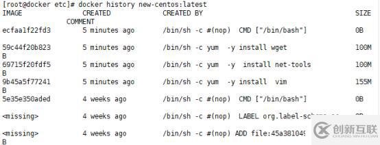 docker鏡像的使用