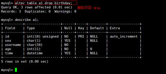 MySQL基礎（命令）