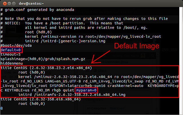 怎么在Linux上通過(guò)GRUB添加內(nèi)核參數(shù)