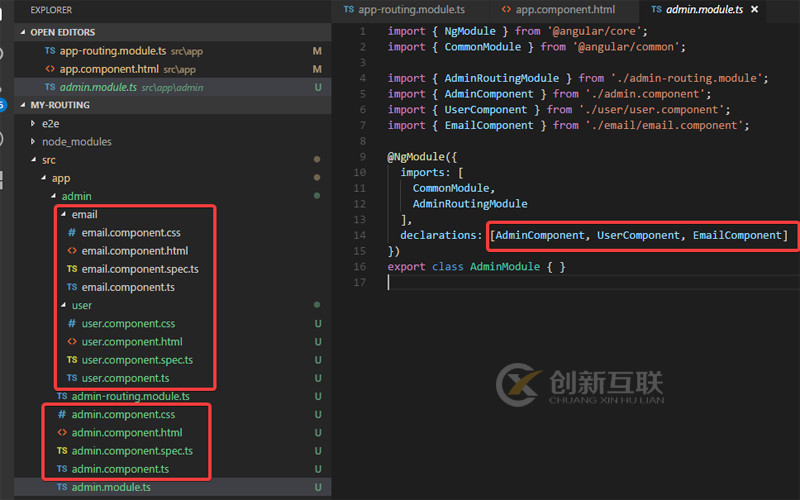 使用Angular CLI生成路由的方法
