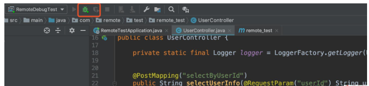 如何在springboot中使用IDEA遠(yuǎn)程連接Debug