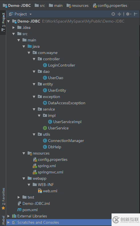 怎么在Spring中使用SpringMVC和JDBC實(shí)現(xiàn)登錄