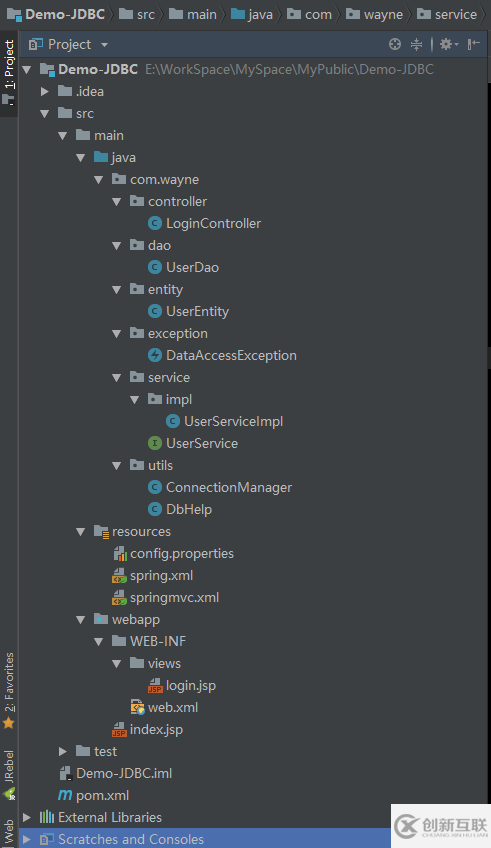 怎么在Spring中使用SpringMVC和JDBC實(shí)現(xiàn)登錄