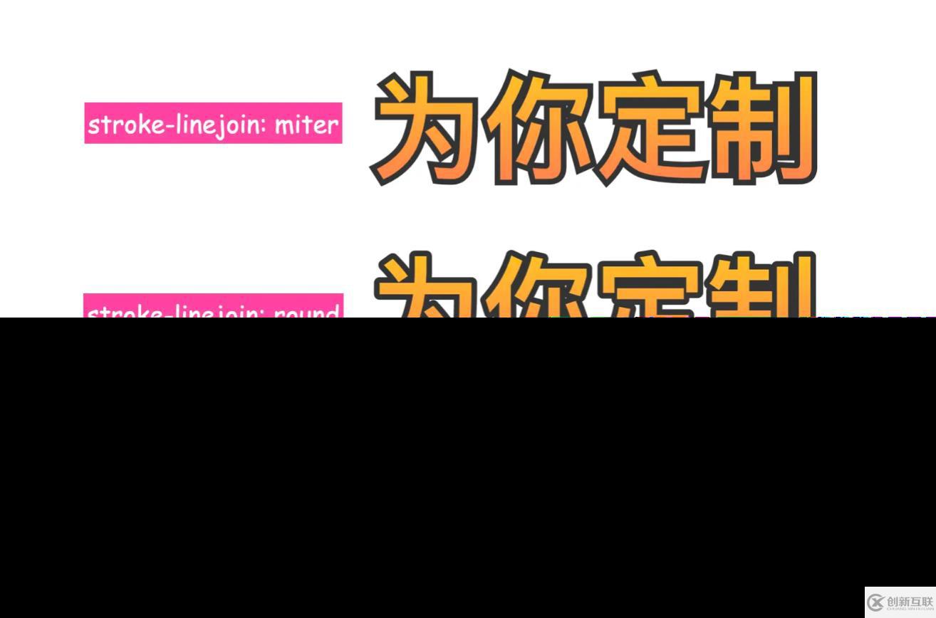 CSS和SVG如何給文字添加漸變、描邊、投影效果